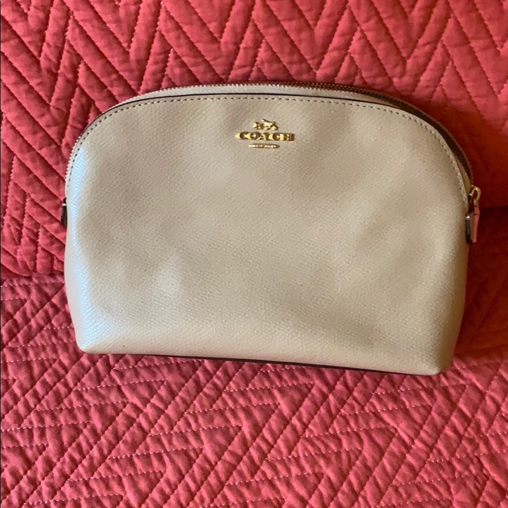 Coach makeup bag